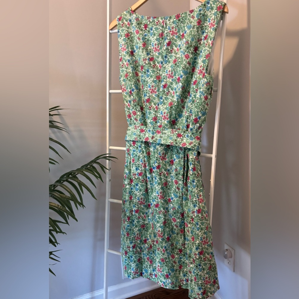 Anne Klein Green Floral Dress - Picture 14 of 16
